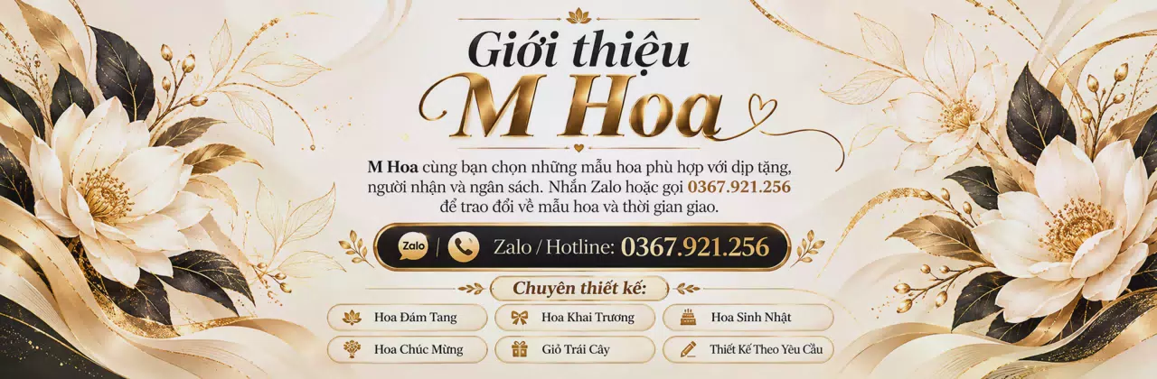 Ảnh bìa Shop hoa tươi Xã Mường Thàng Phú Thọ - Đồng hành cùng những dịp đặc biệt